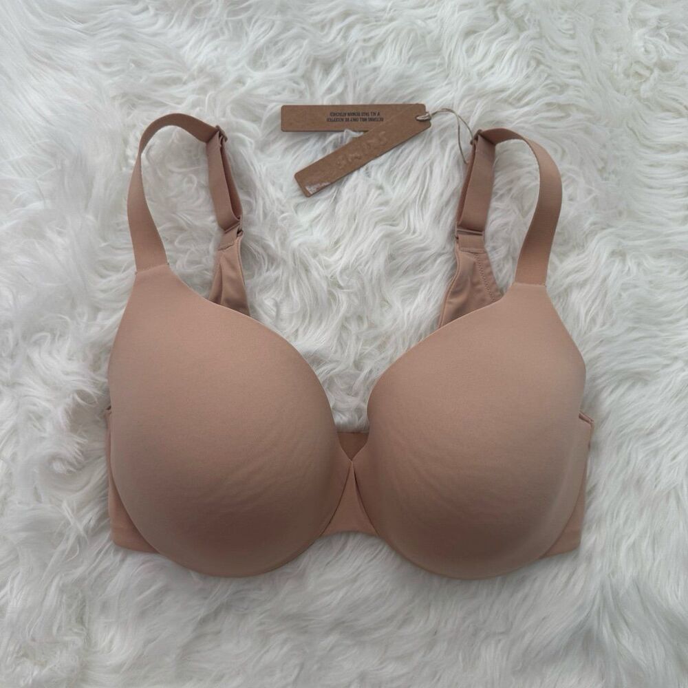 Skims Smoothing Intimates Full Coverage Lightly Lined Bra Clay Size 32DD
